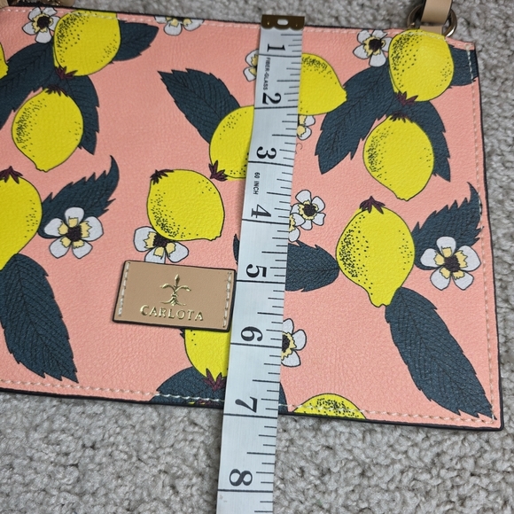 Carlota Crossbody Bag Lemon Print Purse - Picture 6 of 6